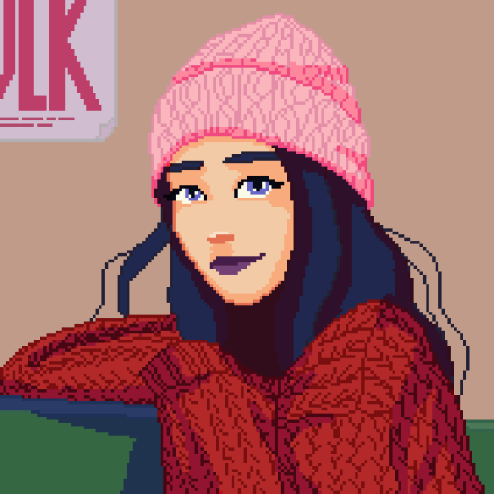 Girl with a hat